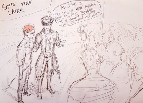 guanshanbabyfox:  ringo-smile:  Guanshan’s learning, part 2 (he’s a quick learner)Ｏ(≧∇≦)ＯI’ve just made lots of sketches during classes… XD   OMFG ! 
