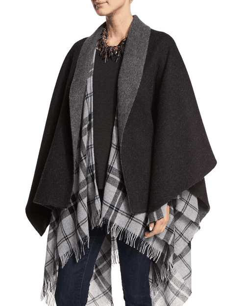 looking-pretty-in-prints: Fisher Project Baby Alpaca Poncho