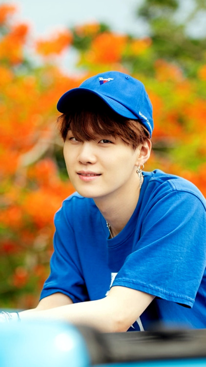 BTS Suga X Naver STARCAST “2018 Summer Package In Saipan” Behind Photos Lockscreens 