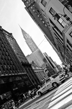 black-and-white:  Chrysler Building (by Chris_Hortsch)