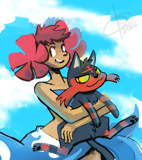 kekoaderego:okay so what if phoebe is from alola and litten’s final evolution is fire/ghost?!?!?!?