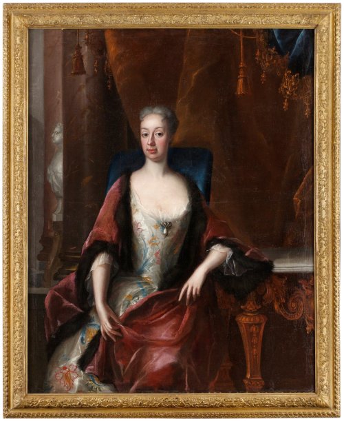 1725 Johan David Schwartz - Queen Ulrika Eleonora