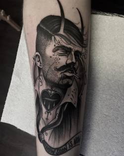 neildransfieldtattoo:  How soon is now………