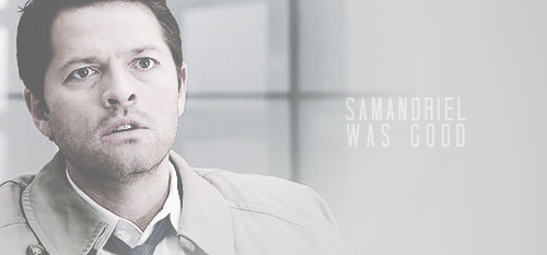 hewasyourboyfriendfirst:  Castiel and Samandriel8.10 - Torn and Frayed 