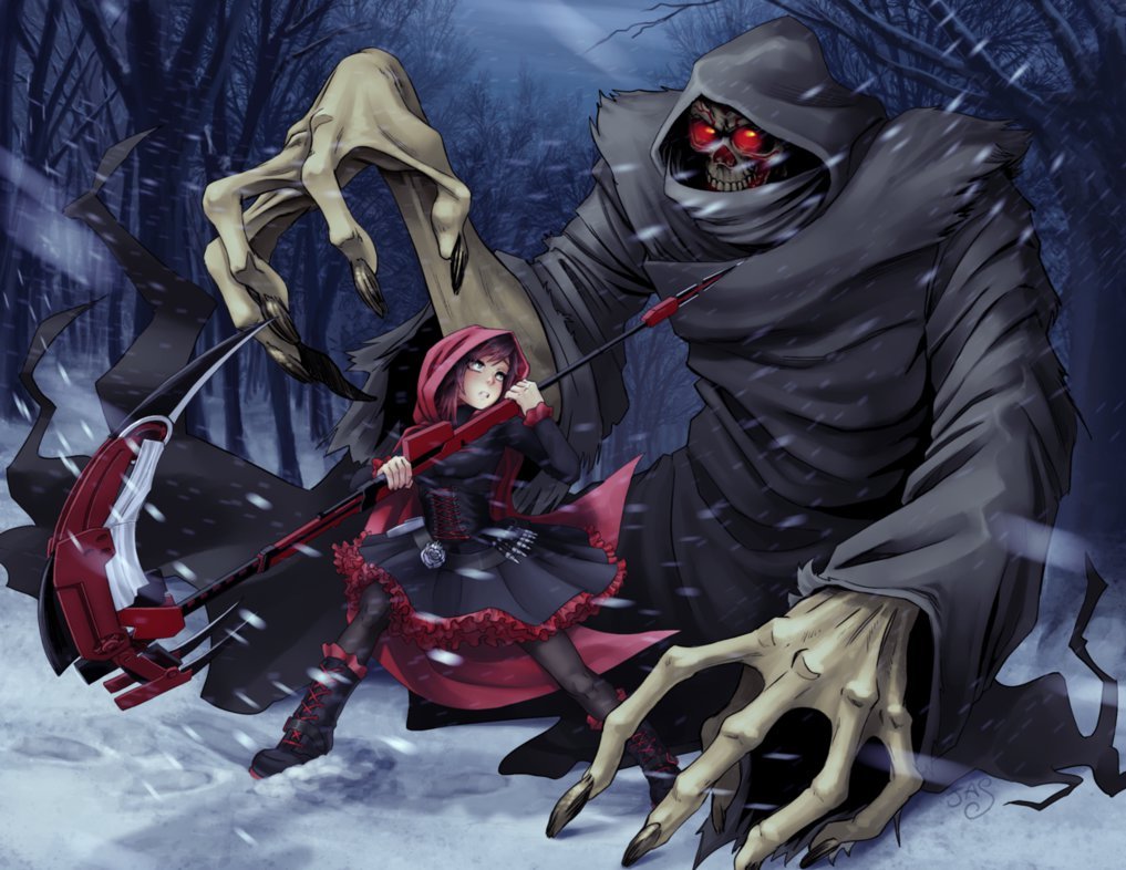 rwby-fan:  Ruby vs the Spectre by TheRogueSPiDER  