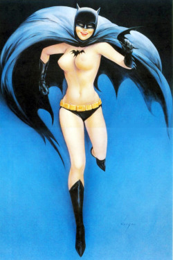 dukemantee:  Batgirl imagined by Vargas.