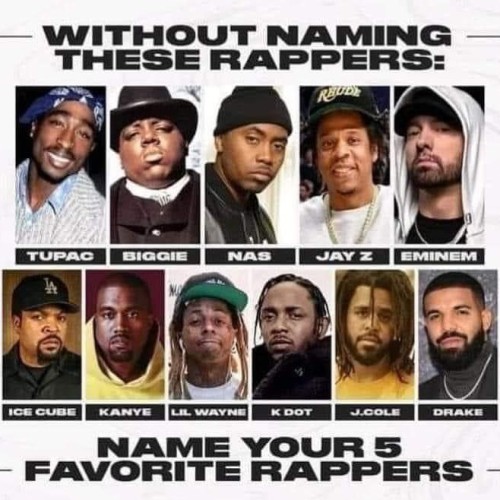 Easy clap… Pos aka @PlugWonDeLaSoul Q-Tip @QtipTheAbstract Nipsey @NipseyHussle Tyler the Creator