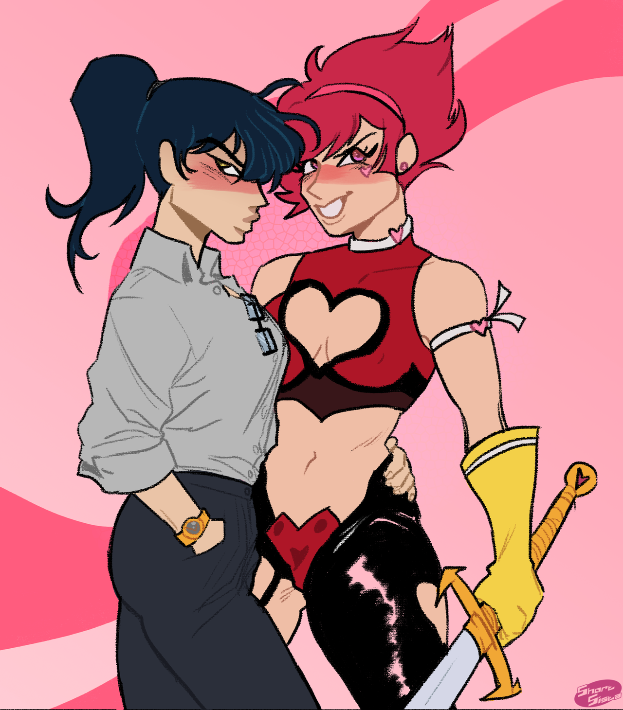 shortsista:Ah my fav duo, Lesbian Detective and Big Red