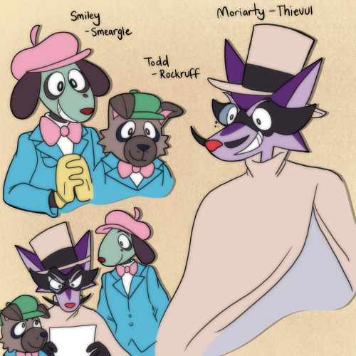 Heres some Sherlock Hound Pokemon drawings I did for fun a couple months ago!Hope you enjoy this sil