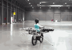 gifcraft:  Flying bike 