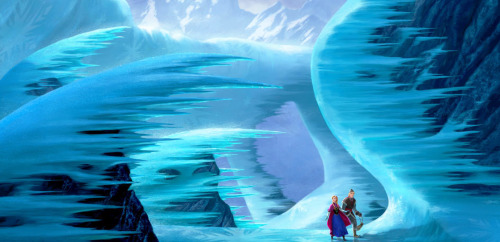 Frozen first officially released concept art