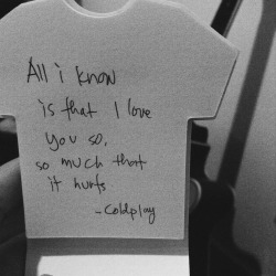 eatingisfab:Ink - Coldplay