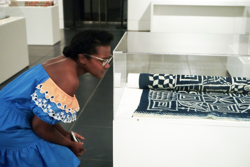 Visual artist Temitayo Ogunbiyi visited the galleries and reserves of the Brooklyn Museum this summe