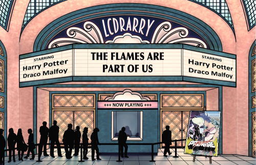 12 May | LCDrarry Double Feature | Art: The flames are part of usPrompt: “Promare”, 2019, Hiroyuki