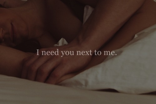 lexilushxx:  Your arms around me, your breath on my neck… As we drift off to sleep.