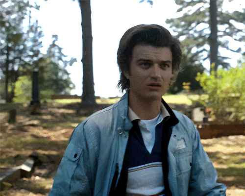 Concerned Steve Harrington Stranger Things 4