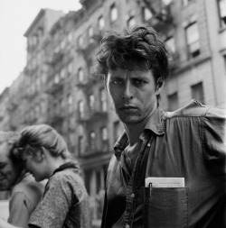 joeinct:Untitled, The Beats, New York, Photo by Larry Fink, 1958