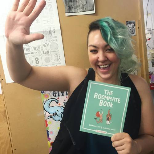 THE ROOMMATE BOOK: Sharing Lives and Slapping Fives by @beckymsimps (speaking &amp; signing this Thu