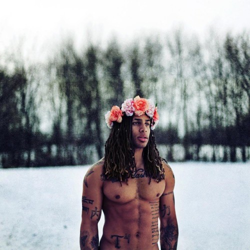 flashmanwade:  flashmanwade:  flashmanwade:  The Winter Bloom. 📷: @christophermarrs  #GrandRapids #Michigan #Chicago #Model #FlashmanWade #DinosaurSex  Soundcloud.com/flashmanwade the Artist  Thanks for 10k+ notes 