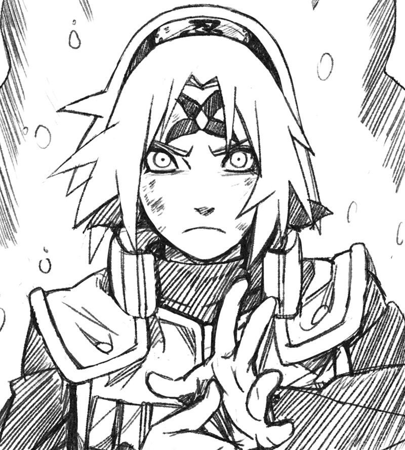 Sakura drawing  rNaruto