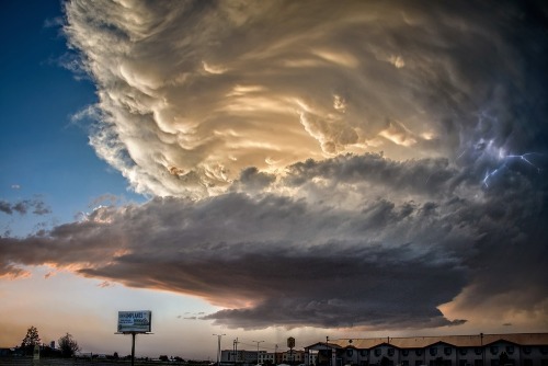 Jody Miller - Supercell Over Downtown Roswell, New Mexico. Finalist, LensCulture Earth Awards, 2015 