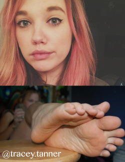 danibbarefeet:  Tracey Tanner and her sexy