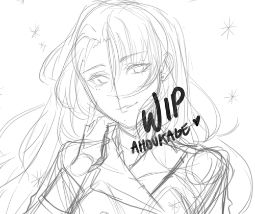 Another speedpaint coming soon of my OC Akemi! &lt;3