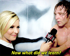 renaeyoung:  I like these interviews on WWE.com to be a learning experience (for