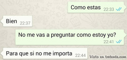 soy-un-dorito:  w–0–n–d–e–r–l–e–s–s:  tretente:Por lo menos es sincera  sgfngnl me acordé de mi, en serio no me importa