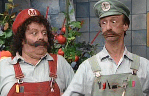 nikoanesti:  I loved these two as the Mario Bros., even if the skits were really