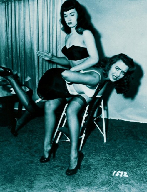 spanking-philosopher-reborn: Bettie Page- Heard her pictures were declared a greater threat to Ameri