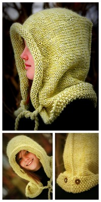 Truebluemeandyou:  Diy Knit Hood (Helvellyn) Free Pattern From Ravelry User Lily