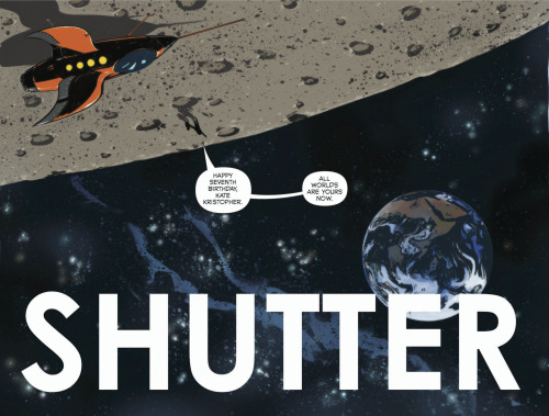 joekeatinge: SHUTTER #1 is finally ALMOST here! This Wednesday, April 9th is the big day. Been amped