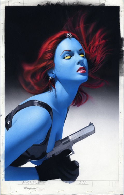 brianmichaelbendis: Mystique by Mike Mayhew