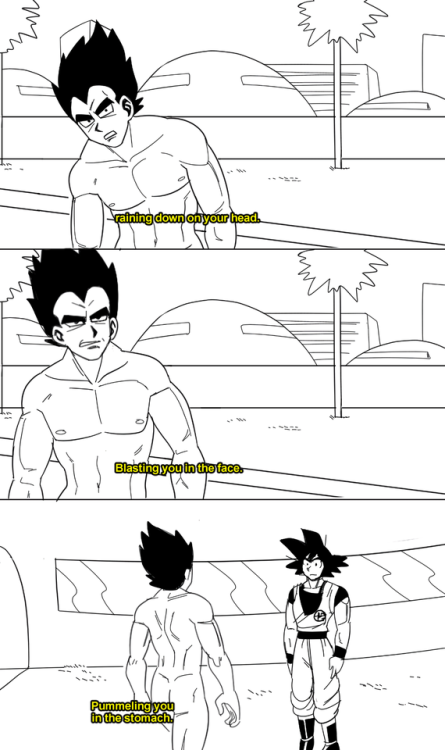 Have this shitty Dragon Ball doodle based on an Always Sunny scene that my friends and I thought was hilarious when read in Vegeta’s voice.