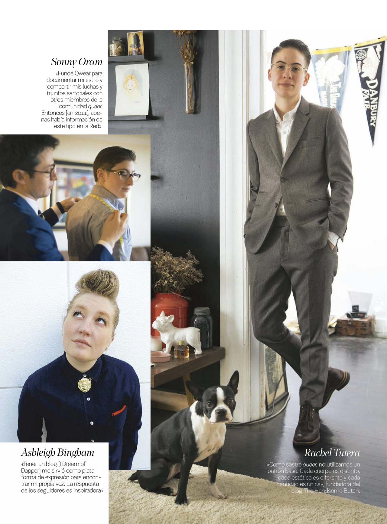 qwear:  Sonny and Bing were both interviewed in the popular Spanish Magazine, S