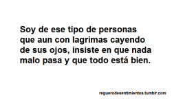 reguerodesentimientos:  ¿Fingir? Tengo un doctorado en eso.