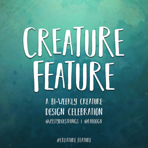 Surprise! New #Creature_Feature theme is up! Running till Halloween (31st October). DRAW SOME SPOOPY