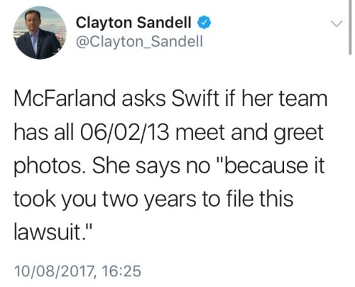 inflashbacksandechoes:walllisday: taylor alison swift ending mueller and his lawyer Happy internat