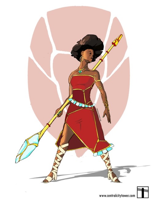 fuckyeablackart: Info: The pilot for an action cartoon set in a African inspired fantasy world. A my