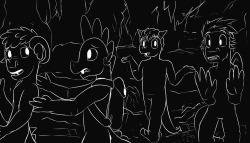  Spike&Amp;Rsquo;S Quest - Chapter 4 (Page 49/50) What Lied Beyond The Darkened Tunnels