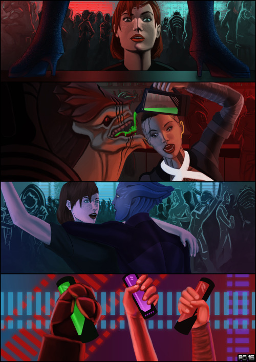 calicojill:  Mass Effect: Reunion a fan comic by *calicoJill