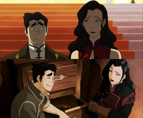 shineyavatars:Asami and Bolin’s friendship: too good for this world, too pure.