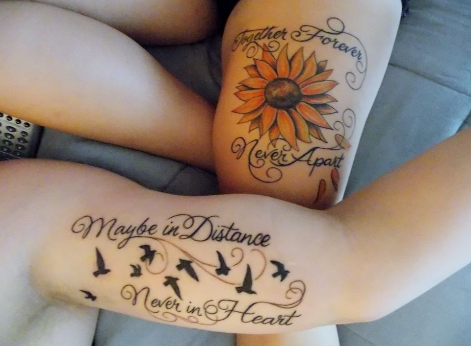 50 Matching Couples Tattoos to Share Forever  Ever  CafeMomcom