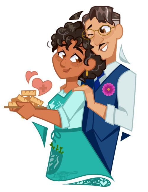 Julieta & Agustín>>KEYCHAIN<<Encanto 3/3 A post with everyone is coming tho!For both