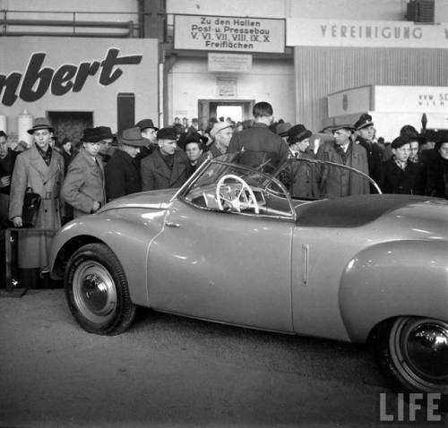 Leipzig fair(Charles Steinheimer. 1950)