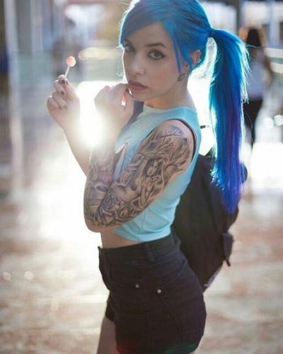 galacticlovetriangle:  Saria Suicide ~ Candylicious 🍬