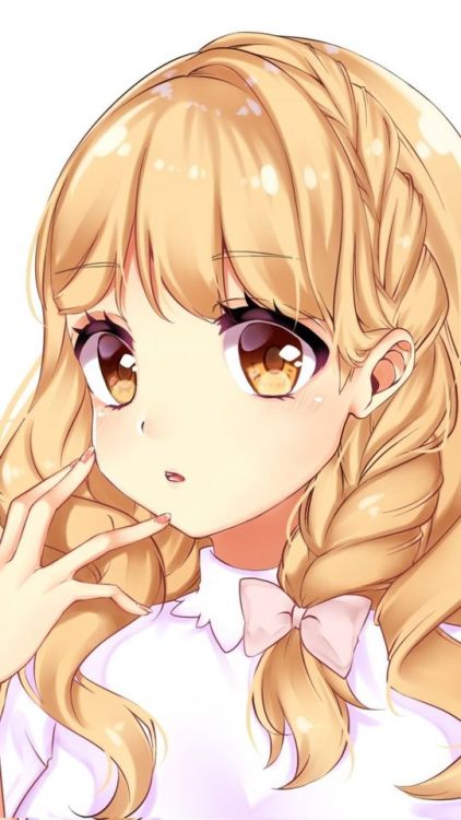 Blonde, beautiful eyes, anime girl, Marisa Kirisame, Touhou, 720x1280 wallpaper @wallpapersmug : htt