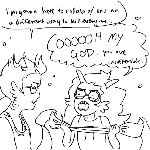 i dont know what sparked this sudden desire to draw eridan and fef came from but here yee go