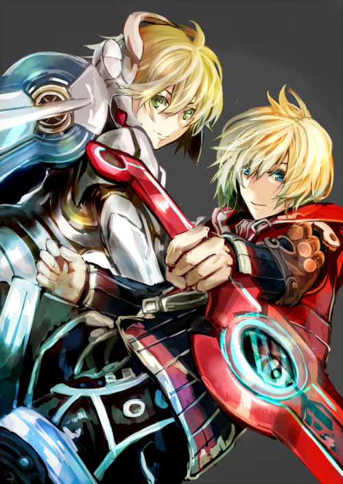 amaranthine-azure:  Xenoblade４周年！ by  夏雪@なつゆき